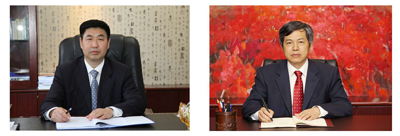 信陽師范學(xué)院校黨委書記宋爭輝校長李俊新年獻詞：夢想在前