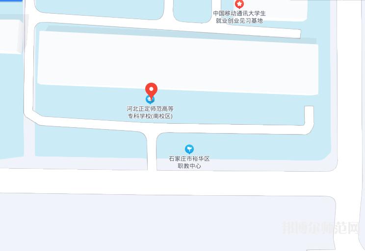 河北正定師范高等?？茖W(xué)校南校區(qū)2023年地址在哪里 