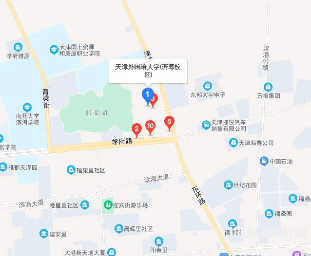 天津外國語師范大學濱海校區(qū)2023年地址在哪里